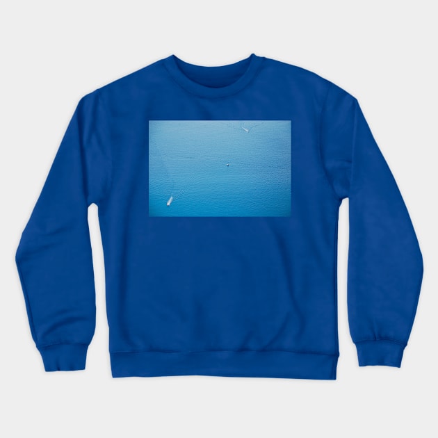 Istrian Coast Near Plomin Crewneck Sweatshirt by jojobob